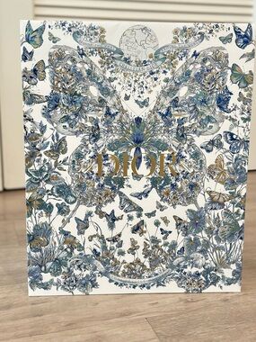 Brand new Christian Dior holiday 2023 shopping bag large